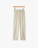 מכנס ג'קארד בגזרת אוברסייז