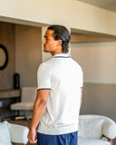 פולו צווארון פס