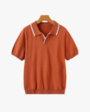 פולו צווארון פס