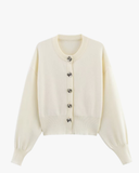 סריג אלגנטי מכופתר נשים