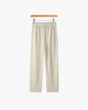 מכנס ג'קארד בגזרת אוברסייז