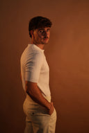 מכנס מחויט אלגנט חגורה מובנית