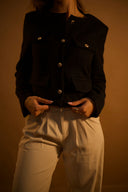 בלייזר נשים קרופ