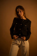 בלייזר נשים קרופ