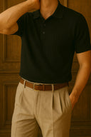 סריג פולו פסים